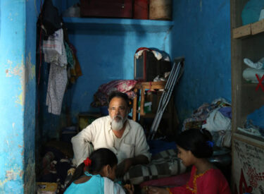 56. Bihari Community. Living in Camps