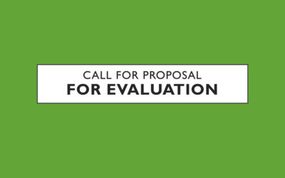 Call for Proposal for Evaluation